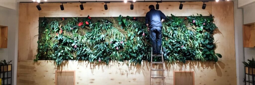 Dikey Bahçe Sistemleri ile Duvarlarda Yeşil Alan Oluşturma